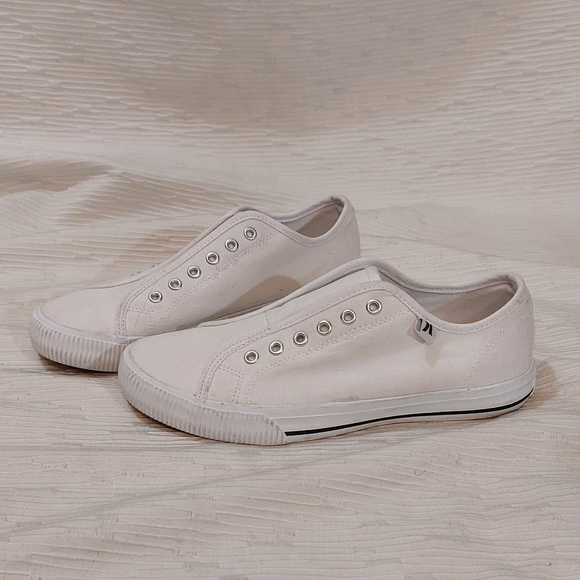 Hurley Shoes - Hurley White Slip-On Sneakers